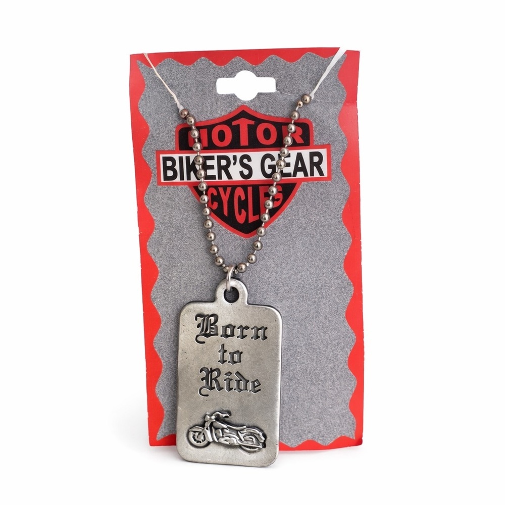 ❤️NWT-Harley Davidson-Silver 'Born to Ride' Necklace